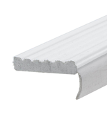 9 Ft. X 2.75 In. Dual Vinyl Garage Door Top and Side Seal, White - £81.36 GBP