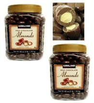 Kirkland Signature Milk Chocolate Almonds 3 Lbs - 2 Pack - £31.81 GBP