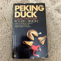 Peking Duck Mystery Paperback Book by Roger L. Simon from Warner Books 1979 - £9.52 GBP