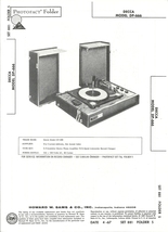 SAMS Photofact - Set 881 - Folder 5 - Apr 1967 - DECCA MODEL DP-666 - £16.87 GBP