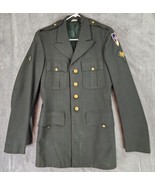 US Army Jacket Mens 37XL Green Military Communications Zone Europe Vinta... - £67.46 GBP