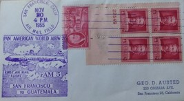 Pan Ameircan First Air Mail Flight San Francisco to Guatemala FFC - £10.35 GBP