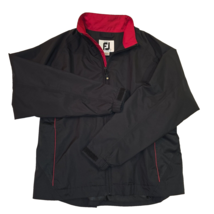 FJ FOOTJOY-Women&#39;s Jacket Dryjoys Dark Blue Full Zip*LG* Long Sleeve Win... - $25.08