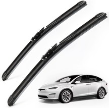 Wiper Blades for Tesla Model X, 28&quot; + 18&quot; Front Windshield Wiper Blade with - £68.29 GBP