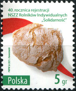 Poland 2021. Solidarity Union of Individual Farmers (MNH OG) Stamp - £0.76 GBP