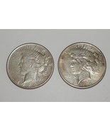 1923 Peace Silver Dollars $1 No Mint Mark - $88.08 CAD