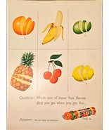 Five Flavor Life Savers Candy Cherry Orange Limes-1948 Vintage Print Ad - $11.43