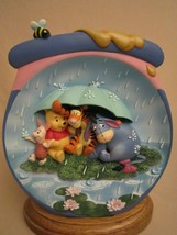 Just A Small Piece Of Weather 3-D Collector Plate Pooh's Hunnypot Adventures #1 - $39.95