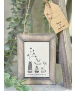 East of India Ink flower picture-Everything I am Picture Frame - $22.95