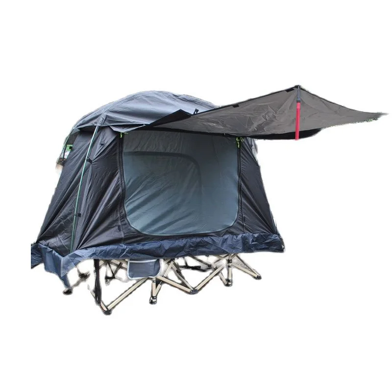 Multifunctional Off-the-ground Camping Military Bed Tent Waterproof Ultralight - £94.61 GBP