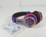 Spiderman Wireless Bluetooth Kids Headphones with Microphone, Volume Red... - $15.84