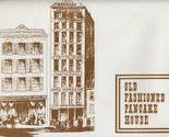 Old Fashioned Pancake House Placemat Joliet Illinois - £9.49 GBP