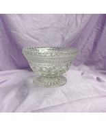 Anchor hocking footed bowl/candy dish - $12.00