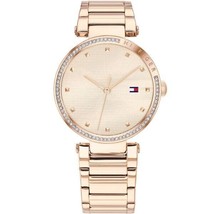 Orologio Tommy Hilfiger Donna Quarzo Acciaio Inox Quadrante Oro Rosa 32mm 178... - £101.81 GBP