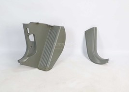 BMW E39 5-Series Gray Kick Panels Pedal Footrest Trims Side Covers 1997-... - $74.25