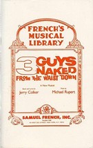 3 Guys Naked From the Waist Down (A Musical Play) - £27.70 GBP