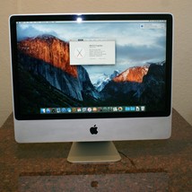 Apple iMac A1225 24&quot; Early 2009  - MB418LL/A C2D 4GB  500GB  El Capitan - £94.11 GBP