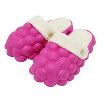 Cotton Slippers Couple Home Indoor Bubble Shoes Home Autumn And Winter Warm Shoe - £21.01 GBP+