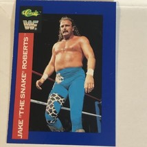 Jake The Snake Roberts WWF WWE Trading Card 1991 #73 - £1.55 GBP