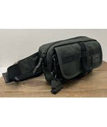 Kipling Hacker Waist Bag Fanny Pack Olive Green w Faux Pin Connector Key... - $67.17 CAD