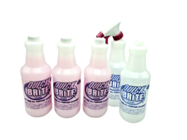 3 PACK Quick N Brite Biodegradable/Concentrated Cleaner 32 oz Organic No... - $49.49