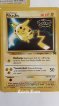 Kids WB Presents Pokémon The First Movie - Pokémon Trading Card Pikachu - £35.97 GBP