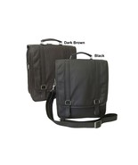 Laptop Backpack Briefcase (#2437-04) Black Brown - $117.59