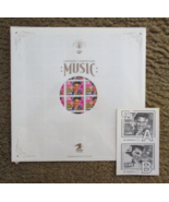 1993 LEGENDS OF AMERICAN MUSIC ELVIS PRESLEY SHEET OF 40 STAMP + POSTCAR... - £11.31 GBP