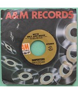 CARPENTERS: we&#39;ve only just begun A&amp;M 7&quot; Single 45 RPM - $178.63 MXN