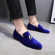 Men Loafers Handmade Italian Design Business Dress Shoes - £55.22 GBP