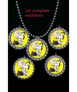 snoopy charlie Brown peanuts 10 necklaces necklace loot bag party favors - €8,28 EUR