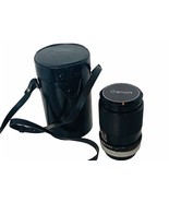 Canon Lens Vintage Japan FD 135mm camera 135 mm SC 1:3.5 leather case st... - $123.75