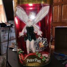 NEW 1999 Walt Disney&#39;s Peter Pan Tinker Bell Holiday Sparkle Special Edition - £18.50 GBP