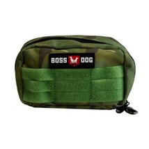 Boss Dog Tactical Molle Harness Bag Green Camo, 1ea/Small - £26.86 GBP