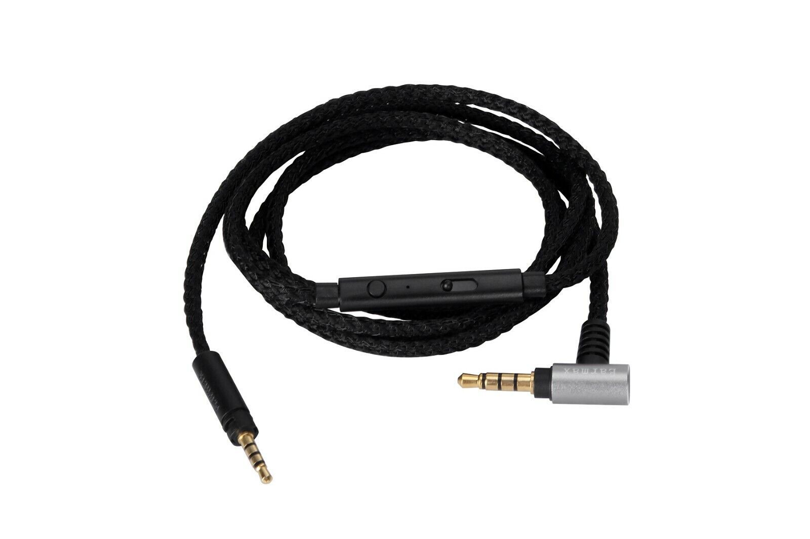 NEW! Nylon Audio Cable with mic For Sennheiser HD 4.30i HD 4.30G 4.40BT 4.50BTNC  			