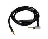 NEW! Nylon Audio Cable with mic For Sennheiser HD 4.30i HD 4.30G 4.40BT ... - $16.82