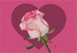 Pepita Needlepoint Canvas: Heart for Her, 10&quot; x 7&quot; - £39.96 GBP+