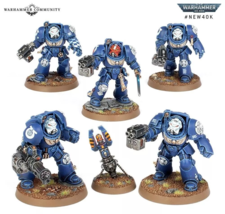 Warhammer 40k Terminator Squad Space Marines Leviathan Heavy Armour  - $38.59