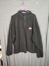 Chestnut Hill Mens 2XL 1/4 Zip Jacket Fleece Dr Pepper  - $15.79