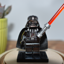 Electro Plated Darth Vader Custom Minifigure  - £3.19 GBP