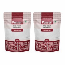 Pansari Ragi Flour (Finger Millet) Gluten Free 17.6 Oz Low Calories Non GMO - $57.37+