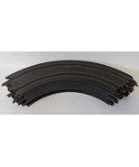 TYCO HO Slot Car 9&quot; R 1/4 Track Curve Pieces B5831 8 total curves - £11.57 GBP