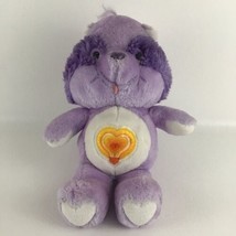 Care Bears Cousins Bright Heart Raccoon 13&quot; Plush Stuffed Vintage 1984 Kenner - £47.43 GBP