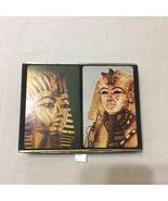Congress Cel-u-tone Finish Playing Cards tutankhamun sarcophagus - $10.87