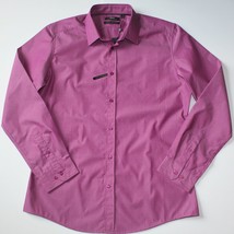 Mexx Metropolitan Slim Fit Non Iron Men&#39;s Purple Dress Shirt size XL NWT - £31.96 GBP