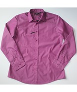 Mexx Metropolitan Slim Fit Non Iron Men&#39;s Purple Dress Shirt size XL NWT - £31.44 GBP