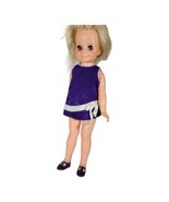 Vtg 1970s Ideal Crissy Family Cousin Velvet With Original Dress Purple D... - €37,89 EUR
