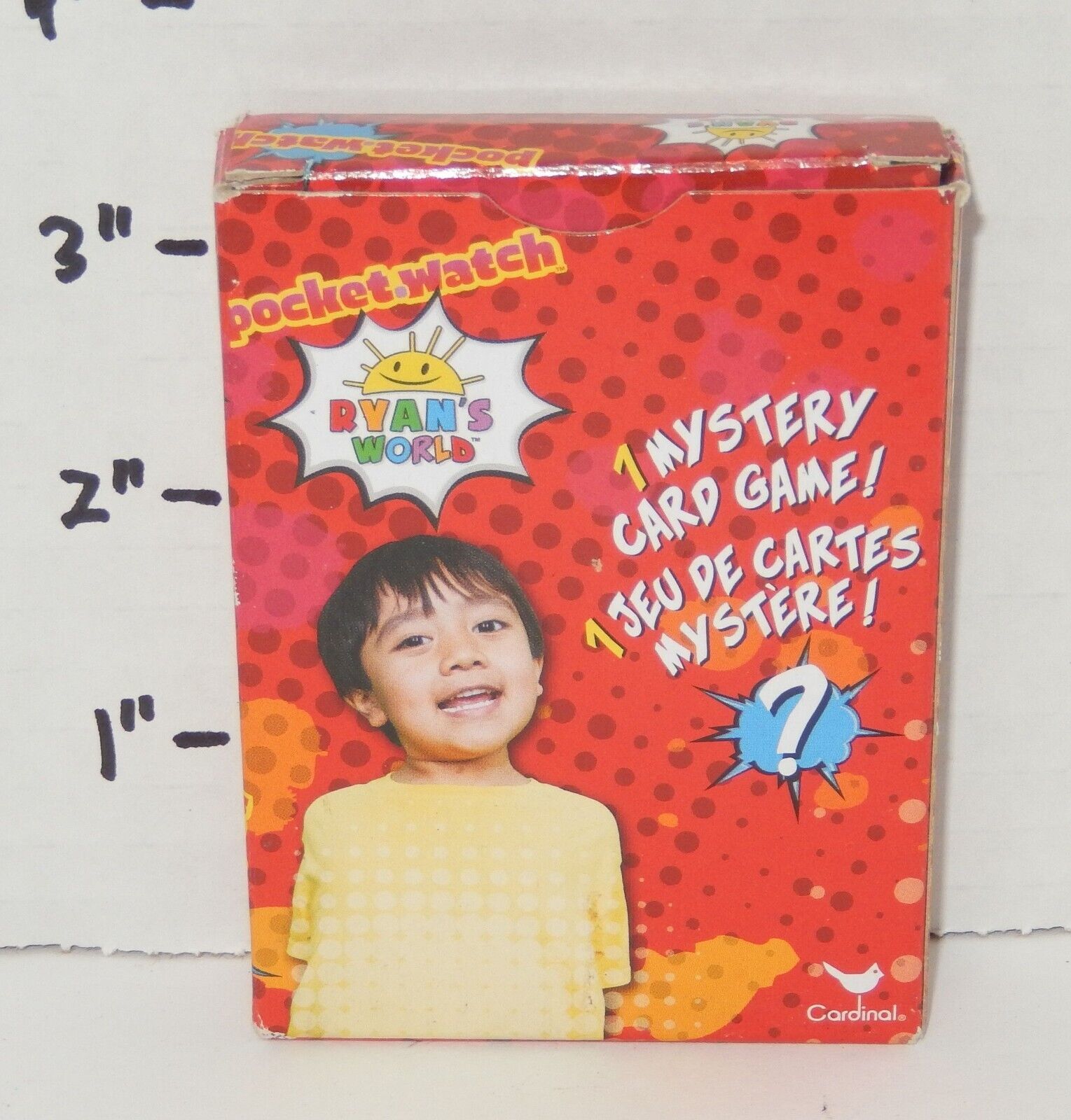 Pocket Watch Ryan&#39;s World Mystery Card Game by Cardinal #2 - $10.44