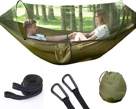 Single And Double Hammocks Made Of Lightweight, Portable Parachute Nylon For - £36.65 GBP