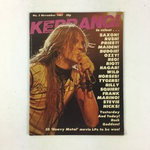 November 1981 Kerrang Magazine Billy Squier Frank Marino Stevie Nicks - £21.10 GBP